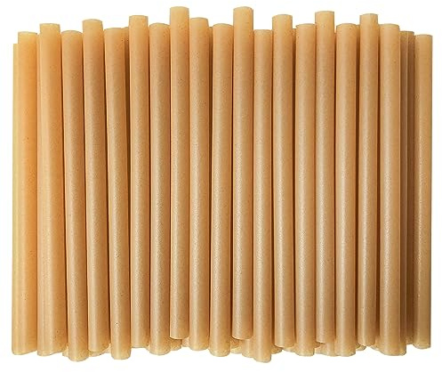 SHAUMN 0.47 Wide Biodegradable Sugarcane Straws 100pcs Smoothie Straws Disposable Compostable Eco-Friendly Jumbo Straws for Milksake Bubble Tea 8.5 Disposable Boba Straws Not Soggy