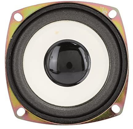 Mini Altavoz de de Frecuencia Completa de 3 Pulgadas, 4 Ohmios, 5 W, Sonido Claro y Transparente, Alta Sensibilidad, Adecuado para Caja de Sonido Multimedia