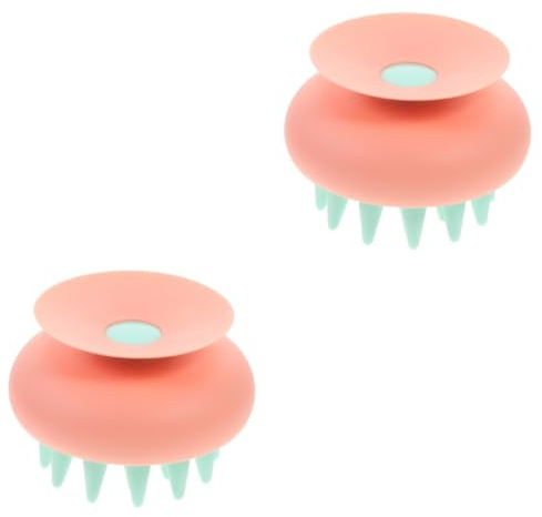 MAGICLULU 2 Pezzi Spazzola Per Shampoo Spazzola Per Massaggio Del Cuoio Capelluto Per Piccoli Scrubber Per Massaggio Del Cuoio Capelluto Per Barbiere