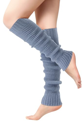 Loiyadn Leg Warmers - Neon Fashion Knit Leg Warmers for Women/Girls