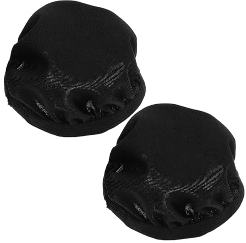 IMIKEYA Cuscinetti Auricolari per Cuffie 2 Pezzi in Cotone Elastico Lavabili Riutilizzabili Protezioni Auricolari Antisudore Comfort per Uso Quotidiano e Protezione Padiglioni