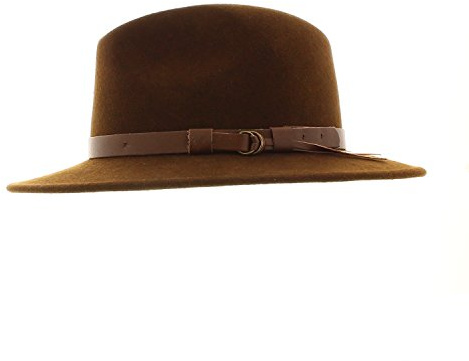 votrechapeau Feutre imperméable et Pliable - Chapeau Fedora - Marius