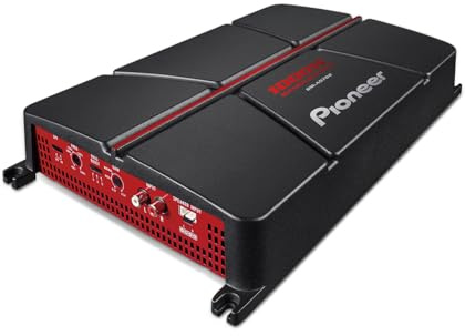 Pioneer GM-A5702 2-Channel Car Amplifier – 1000W Max, Class AB, Bridgeable Design, Bridgeable, Variable Filters, High Power