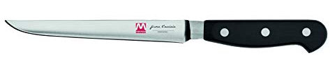 Ambrogio Sanelli, Maitre Coltello Disosso, Coltello Cucina per Disossare con Lama Liscia in Acciaio Inox all'Azoto 16 cm e Manico Ergonomico, Coltelli da Cucina Professionali, Made in Italy