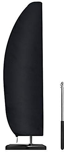 Waterproof Parasol Cover with Rod, Heavy Duty 3m Large Garden Umbrella Cover for Cantilever Parasol (265cm)