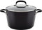 KitchenAid 84805 Suppentopf mit Deckel, harteloxiert, antihaftbeschichtet, 8 l, Onyx-Schwarz