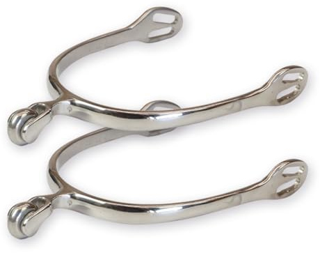 Horses Speroni Uomo SoftTuch Semi Sfere 3 cm, Materiale Resistente, Confortevoli e Efficienti, Mantenere Gli Speroni in Posizione, Design Italiano