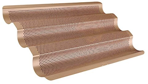 Alipis 1pièce Moule à Antiadhésif Acier Plat à à Compartiments Pour Pour Boulangers Revêtement Et or