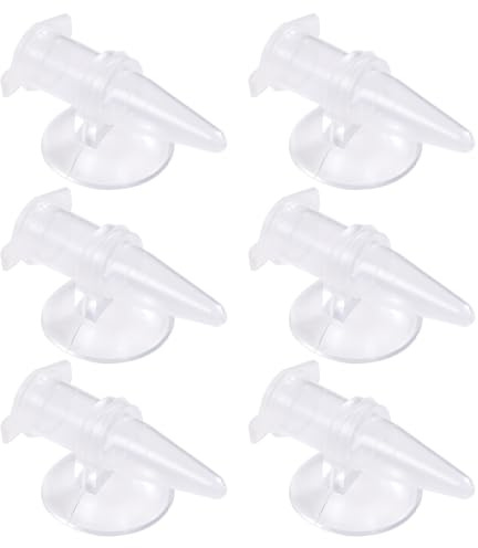 Kalttoy 6 tazas automáticas de alimentación de camarones para peces pequeños y tanques domésticos, alimentadores de fácil control de alimentos, comederos de camarones de acuario