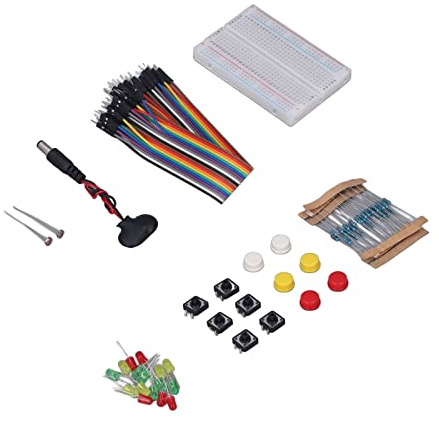 BTOSEP Elektronik-kit-startset, komplett med 400-håls plug-in för R3-utvecklingskul-sortiment