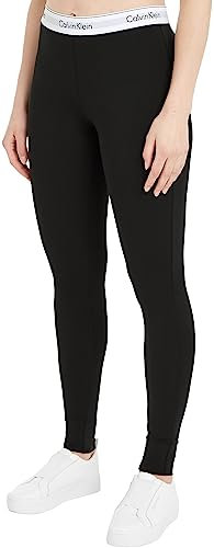 Calvin Klein Damen Leggings Sport mit Stretch, Slim-Fit, Schwarz (Black), XS