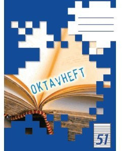 10 x Landre Oktavheft A6 32 Blatt 70 g/qm liniert