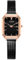 rorios Damen Uhren Analog Quarz Armband Uhren Mode Quadrat Zifferblatt Minimalistisch Mesh Bracelets Mode Mädchen Armbanduhr