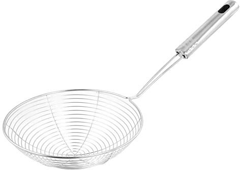 BOVER BEAUTY Spaghettisked hålslev sked sil slev spindel hålslev rostfritt stål hålslev för köksnudlar matlagning stekning