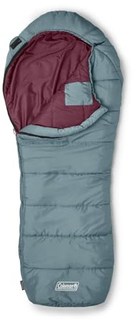 Coleman Sleeping Bag—Tidelands 50° Mummy Sleeping Bag for Adults