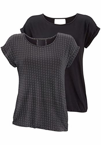 Lascana Damen Kurzarmshirt