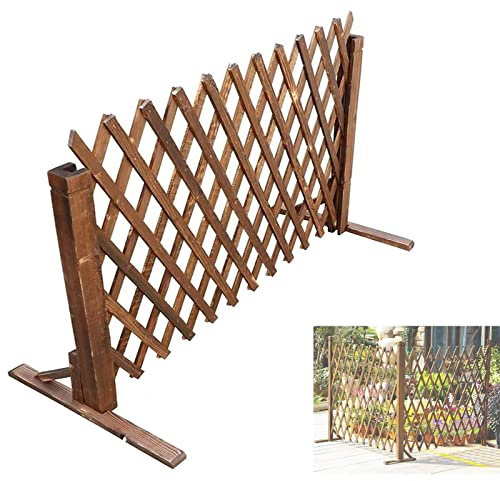 Trädgårdsstaket, Fristående Utbyggbart Staket, Dekorativt Uppgraderat Trädgårdsspaljé I Trä För Växtklättring, Tillfälliga Bärbara Hundstängselpaneler (Size : 180 * 90cm)