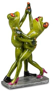 formano wunderschöne Sammlerfigur Tanzpaar,Tänzer Froschhausen,handbemalt