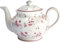 GreenGate Teekanne Emberly Weiss Kanne Porzellan Geschirr Blumen 1 Liter