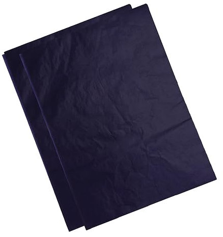 NUOBESTY 200 stycken kolpapper för spårning grafit överföringspapper kol transferpapper transparent papper för konst och hantverk för överföring av bilder och mönster trä målarduk papper