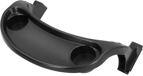 Kinderwagen-Snack-Tablett, Kinderwagen-Getränkehalter aus Kunststoff mit Snack-Tablett, 16,14-Zoll-Kinderwagen-Organizer für Snacks, Kinderwagen-Zubehör für Babys und