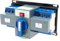 ATS Dual Power Automatic Transfer Switch Blue Grey 63A 4P Generator Switch 50HZ/60HZ Emergency Power Generator Geeignet für Haushalte, Bürogebäude und öffentliche Einrichtungen