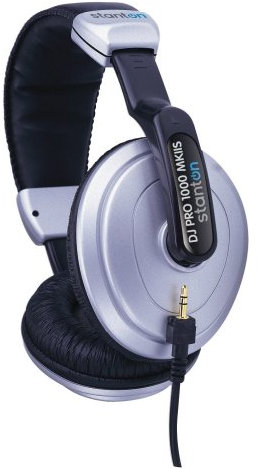 Stanton DJ Pro 1000 Mkii Headphone - Blk and Silver