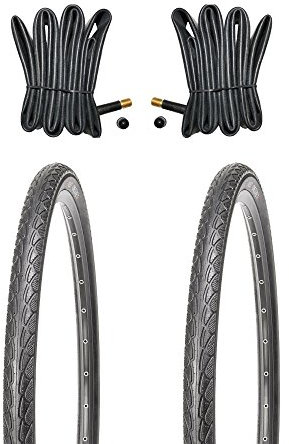 Kujo 2X 28 Zoll Fahrradreifen Set 700x45c Resul inkl. Schlauch AV