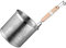 Passoire PâTes Inox Avec PoignéE En Bois - CuillèRe ÉCumoire Pour Nouilles, Soupe, Et Friture - Ustensile De Cuisine LéGer Et Portable Pour Maison Et Restaurant, 18cm