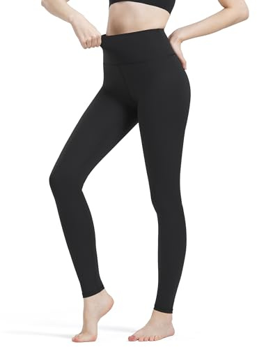 Zylioo Extra Lang Leggings Damen,Extra Tall Blickdicht Yogahose Sportleggings Mit Tasche Für Fitness Gym Alltag