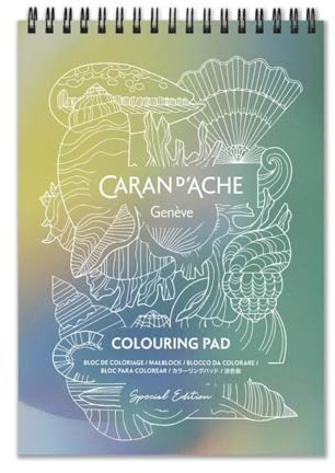 Caran d'Ach Claim Your Style 454.506 Colouring Pad A5 Special Edition