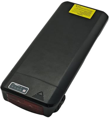 Batterie de vélo électrique 36 V 10,4 Ah/12,8 Ah/14 Ah avec étui, 48 V 10,5 Ah pour Support arrière Batterie de vélo électrique au Lithium 36 V/48 V 250 W-500 W avec BMS et Chargeur (36V 10.4AH)