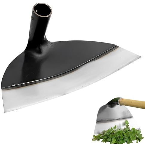 Zappa da giardino in acciaio resistente, per giardinaggio agricolo, 2025, nuova zappa da giardino per diserbo, ricambio per zappa, zappa per diserbo e allentamento del terreno, strumento da giardino