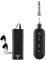 Juqoyue di Monitoraggio in-Ear Wireless UHF Trasmettitore Ricevitore con Rotazione di 90° Set di Associazione Automatica con Auricolari di Monitoraggio