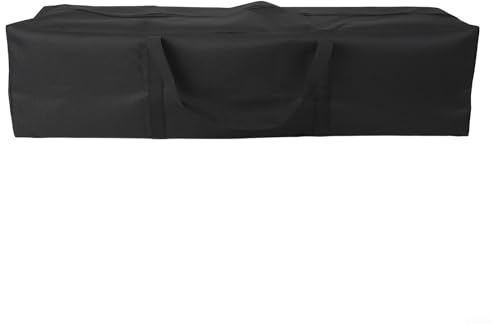 Bolsa de almacenamiento para poste de tienda de campaña con mango grueso, plegable y compacta para un fácil uso al aire libre, adecuada para equipo de pesca y accesorios de gimnasio (65 x 15 x 15 cm)