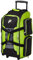 FILA Unisex Leichte Reisetasche mit Rollen, 66 cm Sportsack, Neon Lime