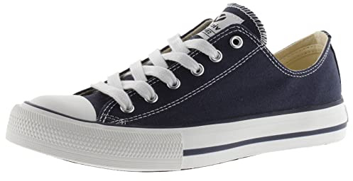 victoria Basket Unisex Tribu Lona & Puntera De Goma 106550 para Adulto Marino 40
