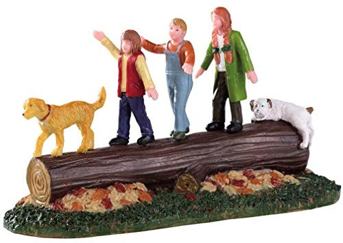 Lemax 93446 - Forest Procession - Baumstamm Reihe - Neu 2019 - Harvest Crossing - Weihnachtsdorf/Weihnachtswelt