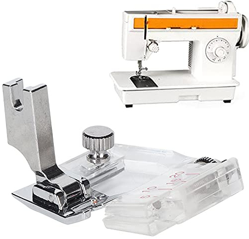 Hozee Prensatelas Ajustable para Cinta al Bies, Compatible con Singer/Brother/Juki, Máquinas de Coser Domésticas, Rango de Ajuste 5mm a 20mm