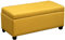 Brandschutz-Klapphocker mit Stauraum, Schuhwechselhocker, mit Scharnier, multifunktionaler Bettendhocker, belastbar bis 150 kg, bequemer Ottoman aus Baumwolle und Leinen (Größe: 120 cm, Farb
