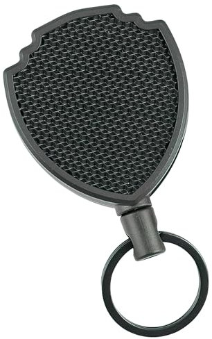 Llavero Retráctil de Carrete, Llaveros Retráctiles Resistentes Mosquetón para Soporte de Tarjeta ID, Rollo Para Llavero Extensibles de Carrete Portatarjetas Colgante con Puede Estirarse Hasta 100cm