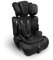 Kidoola Adjustable Car Seat for Toddlers & Children - Safety Certified Booster Seat, Padded & Comfortable with 3 Adjustable Age Functions & Straps, Up to 12 Years - ECE R44/04 (Black)