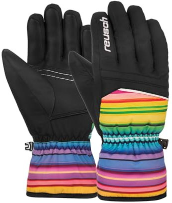 Reusch Alan Junior warme, Winddichte und atmungsaktive Winterhandschuhe Fingerhandschuhe Skihandschuhe Schneehandschuhe für Kinder Kids Jugendliche Mädchen und Jungen für eine perfekte Passform