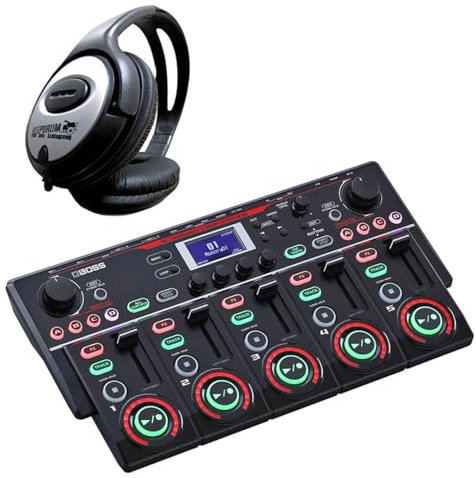 Boss RC-505 MK II Loop Station mit keepdrum Stereo Kopfhörer