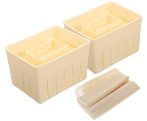 TOPPERFUN 1 Ensemble Moule à Tofu Diy de Boîte Tofu Outil de Fabrication pour Cuisine Moule à Fromage Fait Maison