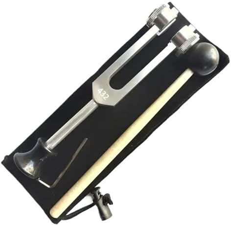 Stämgaffel terapi stämgaffel av aluminiumlegering, ljudvikta, slaginstrument (432 Hz)