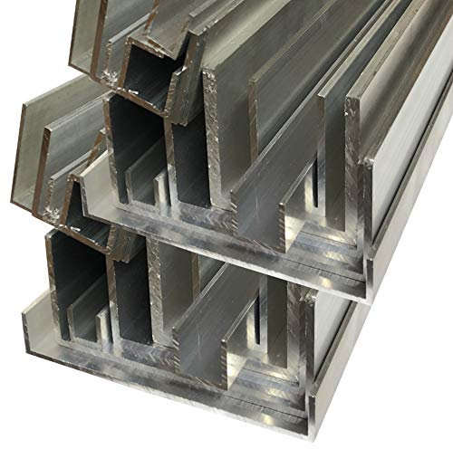 Alu U-Profil 40 x 80 x 40 x 4,0 mm Aluminium AlMgSi0,5 U-Stab Profil Aluprofil U-Stange (50 cm)