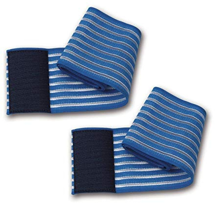 2 bandes élastiques de fiab bandes élastiques de verrouillage à déchirure longueur 40 cm pour électrodes pièces électrostimulation ionophorèse tens