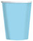 Amscan 9915403-210-66 - Bright Blue Eco-Friendly Recyclable Paper Party Cups - 8 Pack