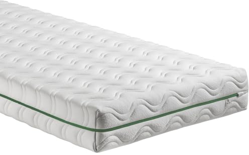 Kadolis - Matelas Enfant 90x190x17 cm Aloe R - Matelas Mousse et Latex - 2 Faces de Couchage - Housse Amovible et Lavable - Certifié OekoTex - Fabriqué en Espagne